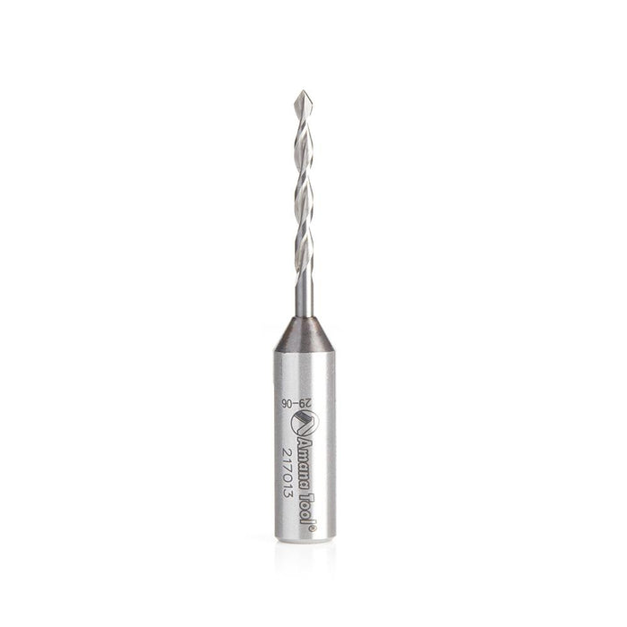 217013 Solid Carbide Through-Hole Dowel Drill Boring Bit R/H 3mm Dia x 70mm Long x 10mm Shank