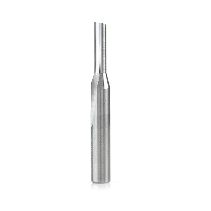 43532 Solid Carbide Single 'O' Flute Straight Grind Aluminum Cutting 3/16 Dia x 5/8 x 1/4 Inch Shank