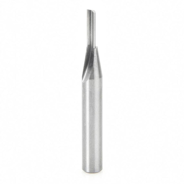 43800 Solid Carbide Straight Plunge 5/32 Dia x 7/16 x 1/4 Inch Shank Router Bit