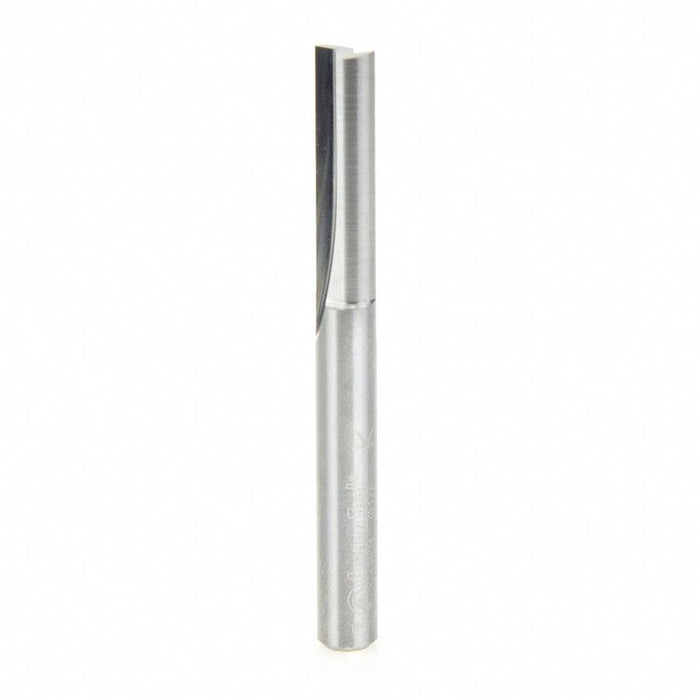 43824 Solid Carbide Straight Plunge 1/4 Dia x 1 Inch x 1/4 Shank Router Bit