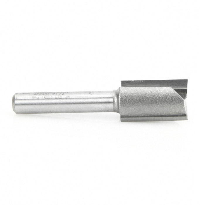 Amana Tool 45500 Carbide Tipped Mortising 1/2 Dia x 3/4 x 1/4 Inch Shank
