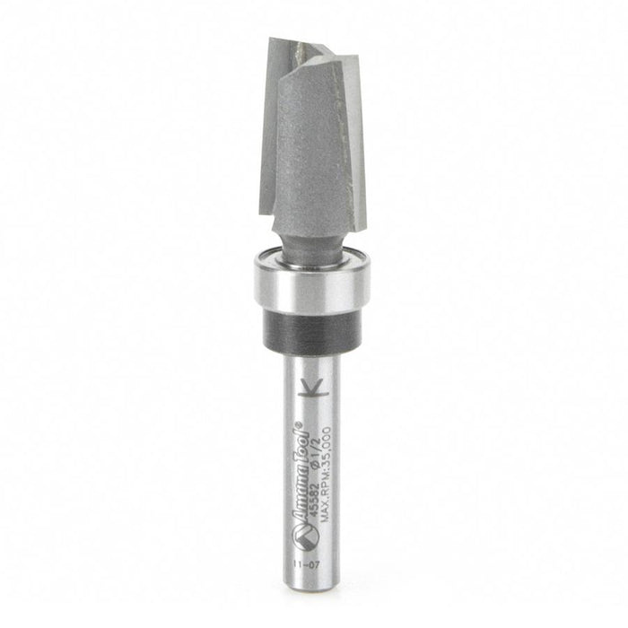 Amana Tool 45582 Carbide Tipped Mortising 1/2 Dia x 3/4 x 1/4 Inch Shank with Upper BB