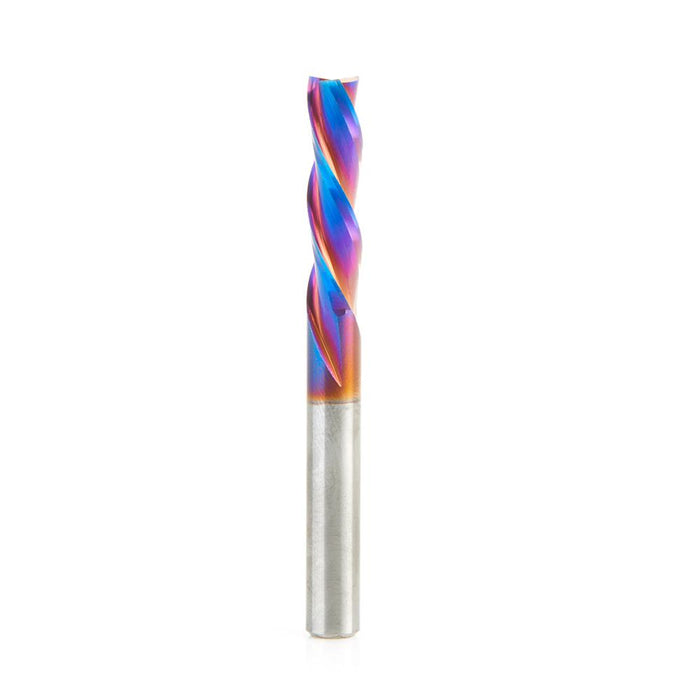 46054-K Solid Carbide Spektra™ Extreme Tool Life Coated Spiral Plunge 1/4 Dia x 1 x 1/4 Inch Shank Down-Cut ,3-Flute