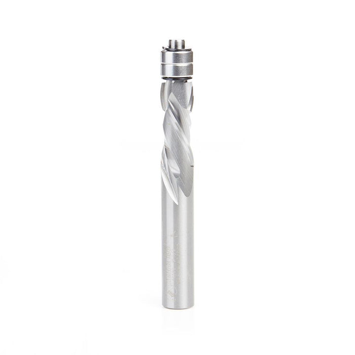 46192 Solid Carbide Compression Spiral 1/2 Dia x 1-1/4 x 1/2 Inch Shank with Double Ball Bearing
