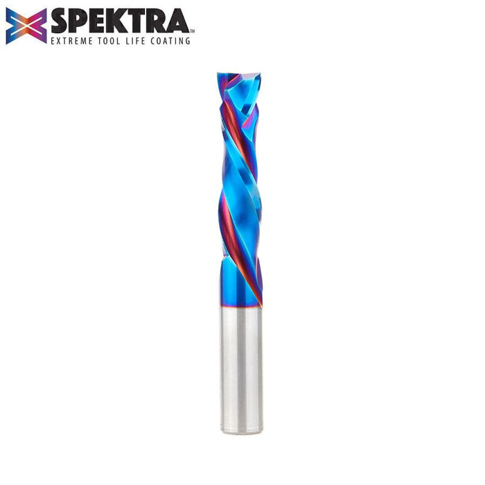 46199-K CNC Solid Carbide Spektra™ Extreme Tool Life Coated Compression Spiral 1/2 Dia x 2 x 1/2 Inch Shank