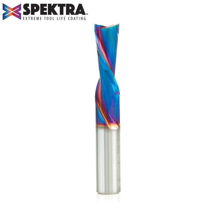 46203-K Solid Carbide Spektra™ Extreme Tool Life Coated Spiral Plunge 3/8 Dia x 1 x 3/8 Inch Shank