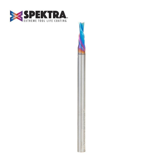 46239-K Solid Carbide Spektra™ Extreme Tool Life Coated Spiral Plunge 3/32 Dia x 1/4 x 1/8 Inch Shank