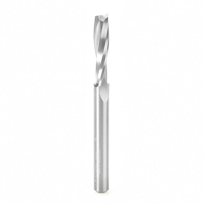Amana Tool 46250 Solid Carbide Spiral Plunge for Solid Wood 1/4 Dia x 1-1/8 x 1/4 Inch Shank Up-Cut