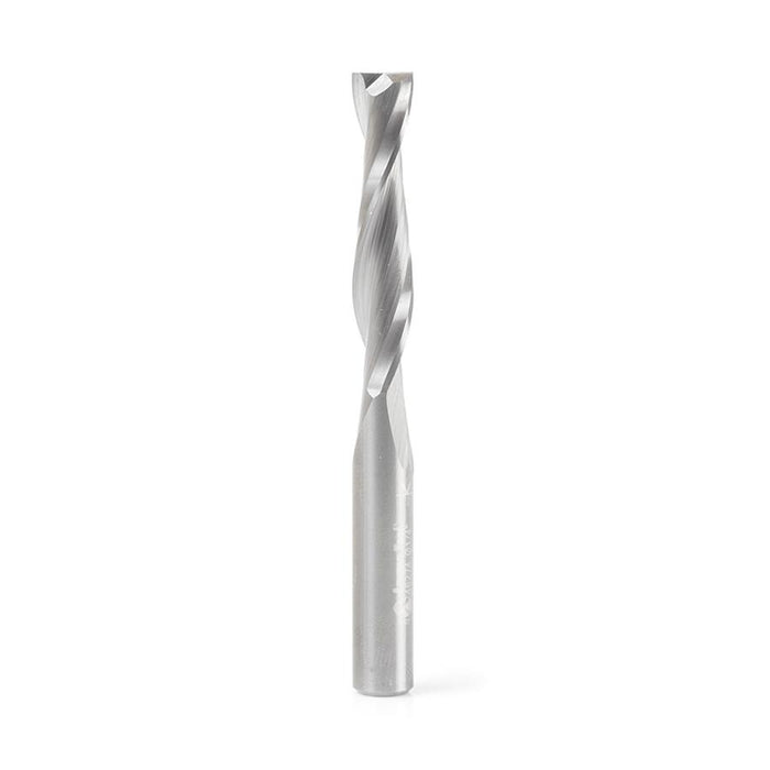 46274 Solid Carbide CNC Foam Cutting Up-Cut Square End Spiral 1/4 Dia x 1-1/4 x 1/4 Shank x 2-1/2 Inch Long Router Bit