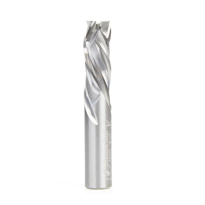 46372 Solid Carbide Compression Spiral 1/2 Dia x 1-1/4 x 1/2 Shank x 3 Inch Long CNC Nesting Router Bit