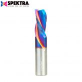 46500-K Solid Carbide Spektra™ Extreme Tool Life Coated Spiral Plunge 3/4 Dia x 1-5/8 x 3/4 Inch Shank Down-Cut ,3-Flute