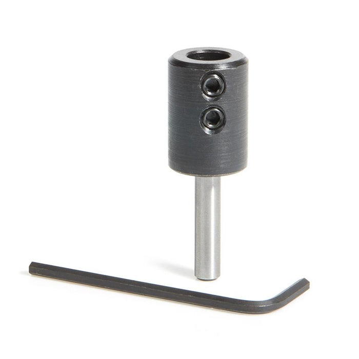 47636 10mm Shank Dowel Drill/Boring Bit Adapter for CNC Standard Collet/Tool Holder