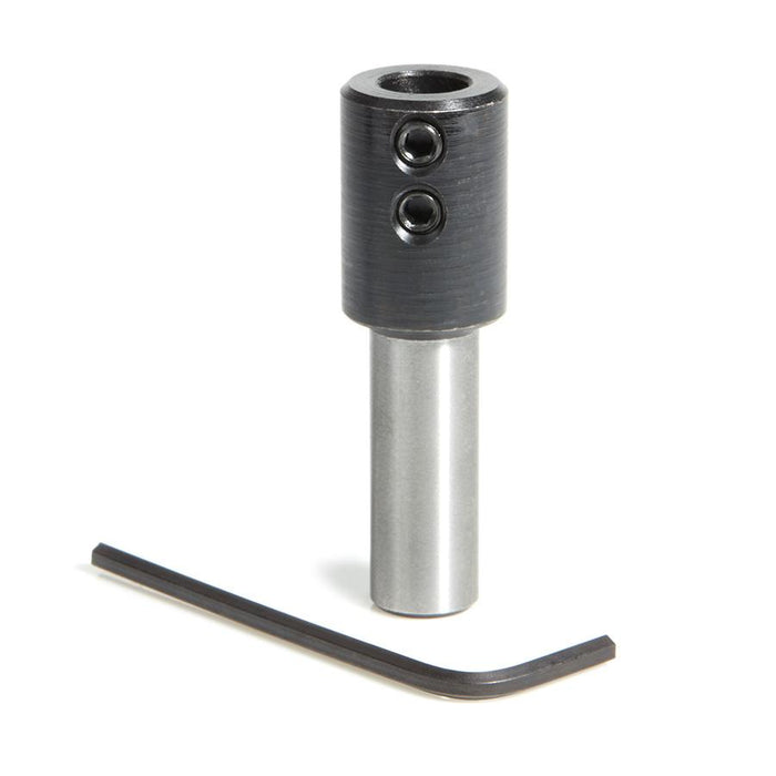 47638 10mm Shank Dowel Drill/Boring Bit Adapter for CNC Standard Collet/Tool Holder