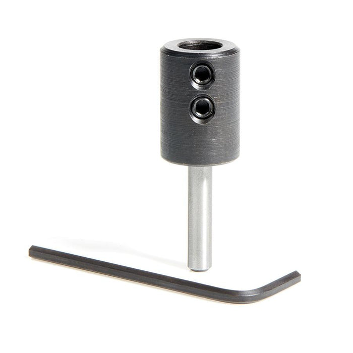 47643 10mm Shank Dowel Drill/Boring Bit Adapter for CNC Standard Collet/Tool Holder