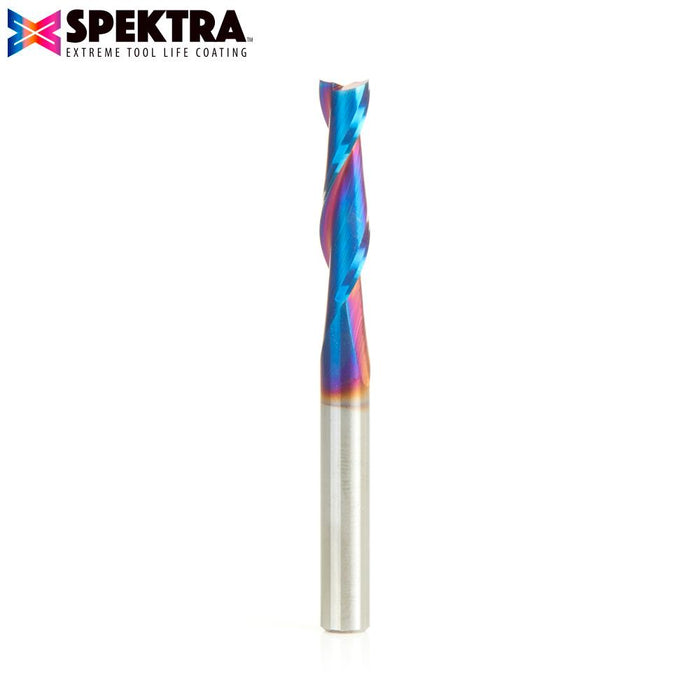 48120-K Solid Carbide Spektra™ Extreme Tool Life Coated Spiral Plunge 6mm Dia x 25mm x 6mm Shank Up-Cut