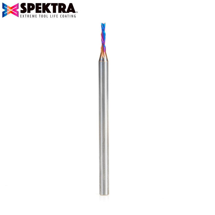 48212-K Solid Carbide Spektra™ Extreme Tool Life Coated Spiral Plunge 1.5mm Dia x 6mm x 3mm Shank