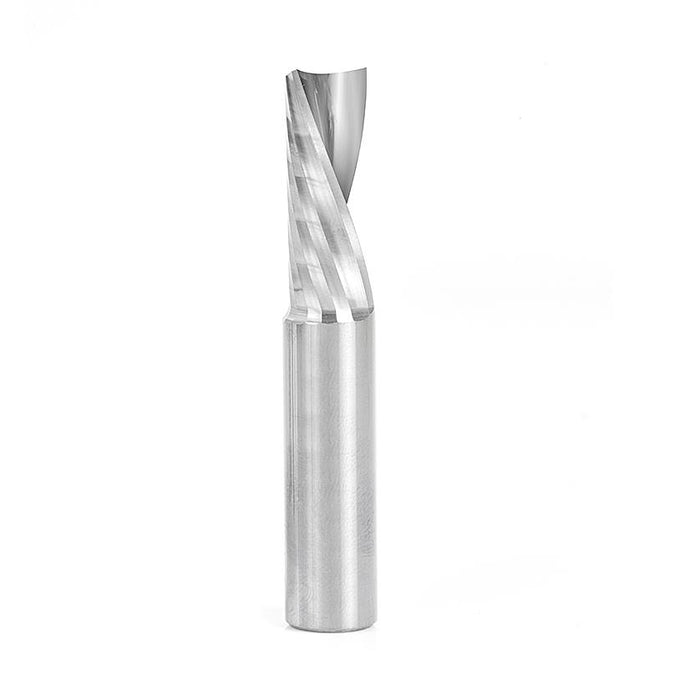 51529 Solid Carbide CNC Spiral 'O' Flute, Plastic Cutting 1/2 Dia x 1-1/4 x 1/2 Shank Down-Cut