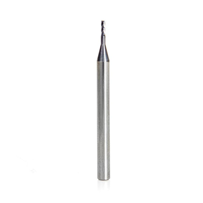 51725 AlTiN Coated CNC Steel, Stainless Steel & Composite Square Mini End Mill 0.040 Dia x 0.120 x 1/8 Shank