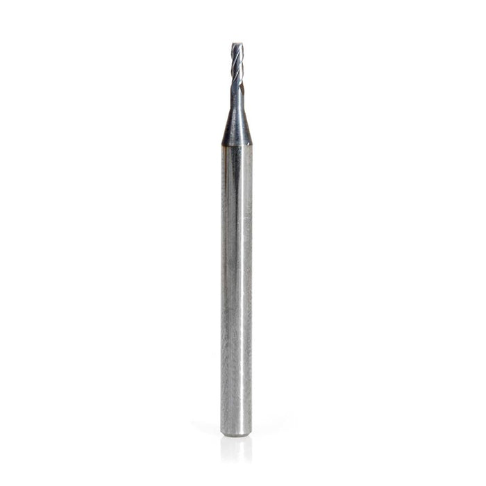 51727 AlTiN Coated CNC Steel, Stainless Steel & Composite Square Mini End Mill 0.050 Dia x 0.174 x 1/8 Shank