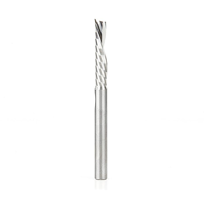 51776 Solid Carbide CNC Spiral 'O' Flute, Aluminum Cutting 1/4 Dia x 1-1/4 x 1/4 Inch Shank Down-Cut