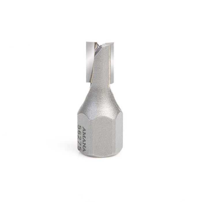 56275 Carbide Tipped Mortising Screw Straight No Shear Cutter 5/16 + 0.015 Dia x 1/2 x 1/4 - 28 Thread