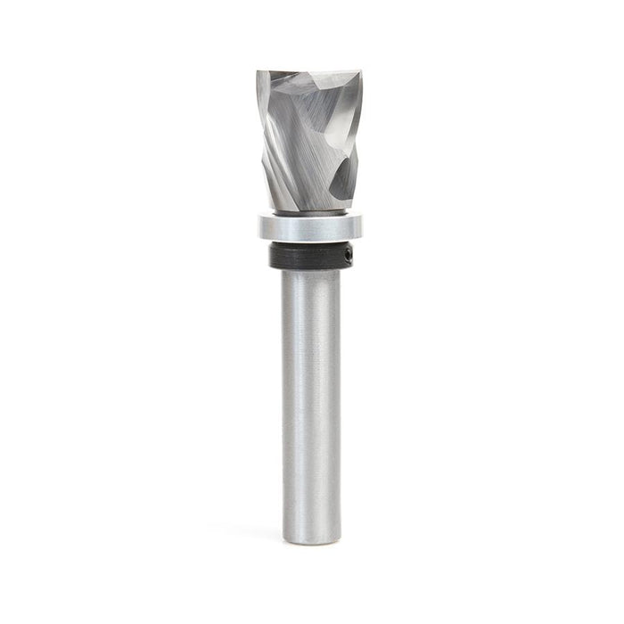 57176 Solid Carbide (Brazed To Steel Shank) Spiral Pattern/Plunge Compression 7/8 Dia x 1-9/64 x 1/2 Inch Shank With Upper Ball Bearing