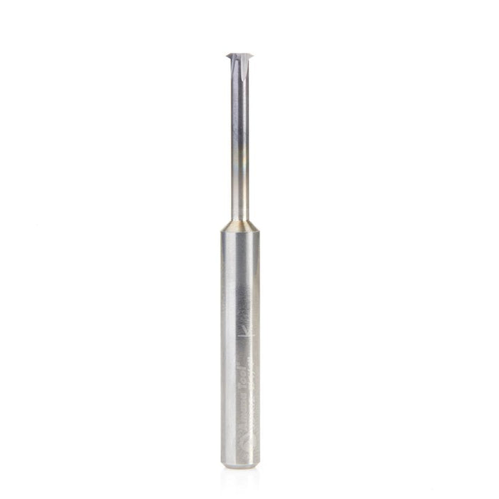 59402 CNC Solid Carbide Single Form Threadmill 0.18 Inch Dia x 1 x 1/4 Shank AlTiN Coated