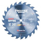 610240C Electro-Blu™ Carbide Tipped Prestige™ Ripping Standard 10 Inch Dia x 24T FT, 20 Deg, 5/8 Bore