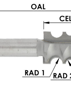 SE3273 Carbide Tipped Form Bits