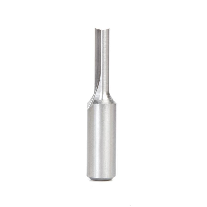 HSS1612 High Speed Steel (HSS) Foam Cutting Straight V-Flute 1/4 Dia x 1 x 1/2 Shank Router Bit