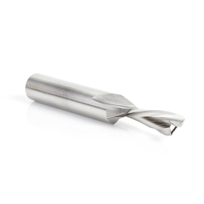 HSS1660 High Speed Steel (HSS) Double Flute Spiral Aluminum Cutting 3/8 Dia x 1 x 1/2 Inch Shank Down-Cut Router Bit